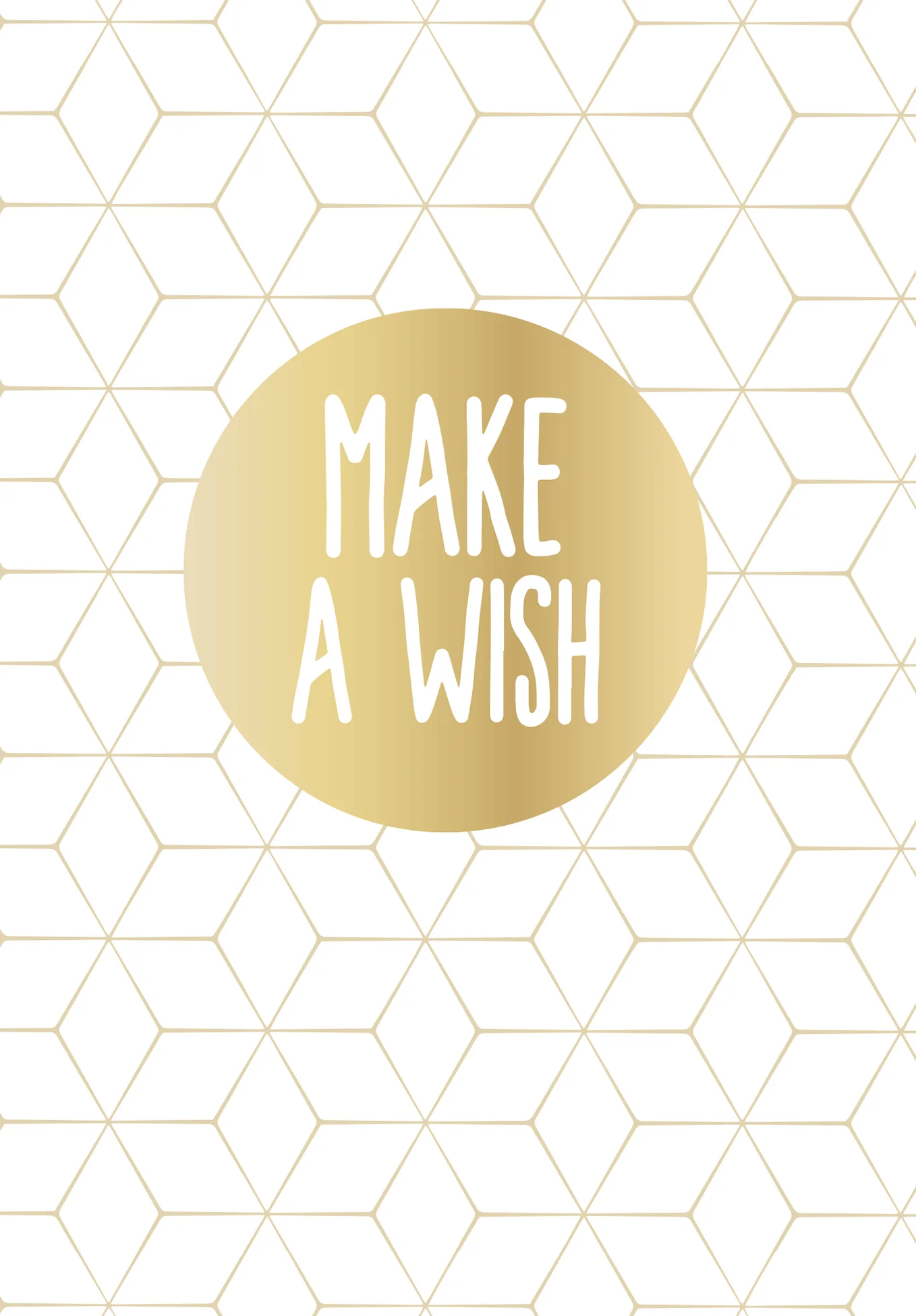 Make a wish - Gold Circle - Image 2