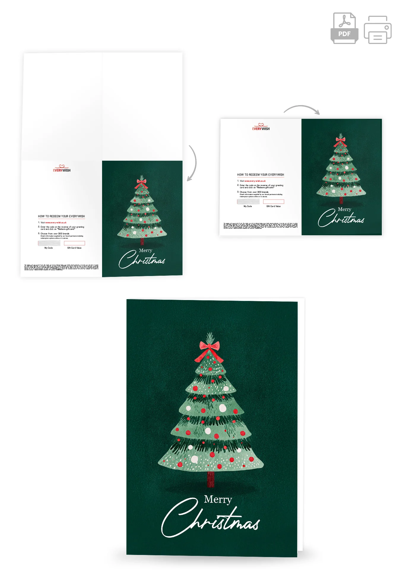 Merry Christmas - Christmas Tree Green - Image 4