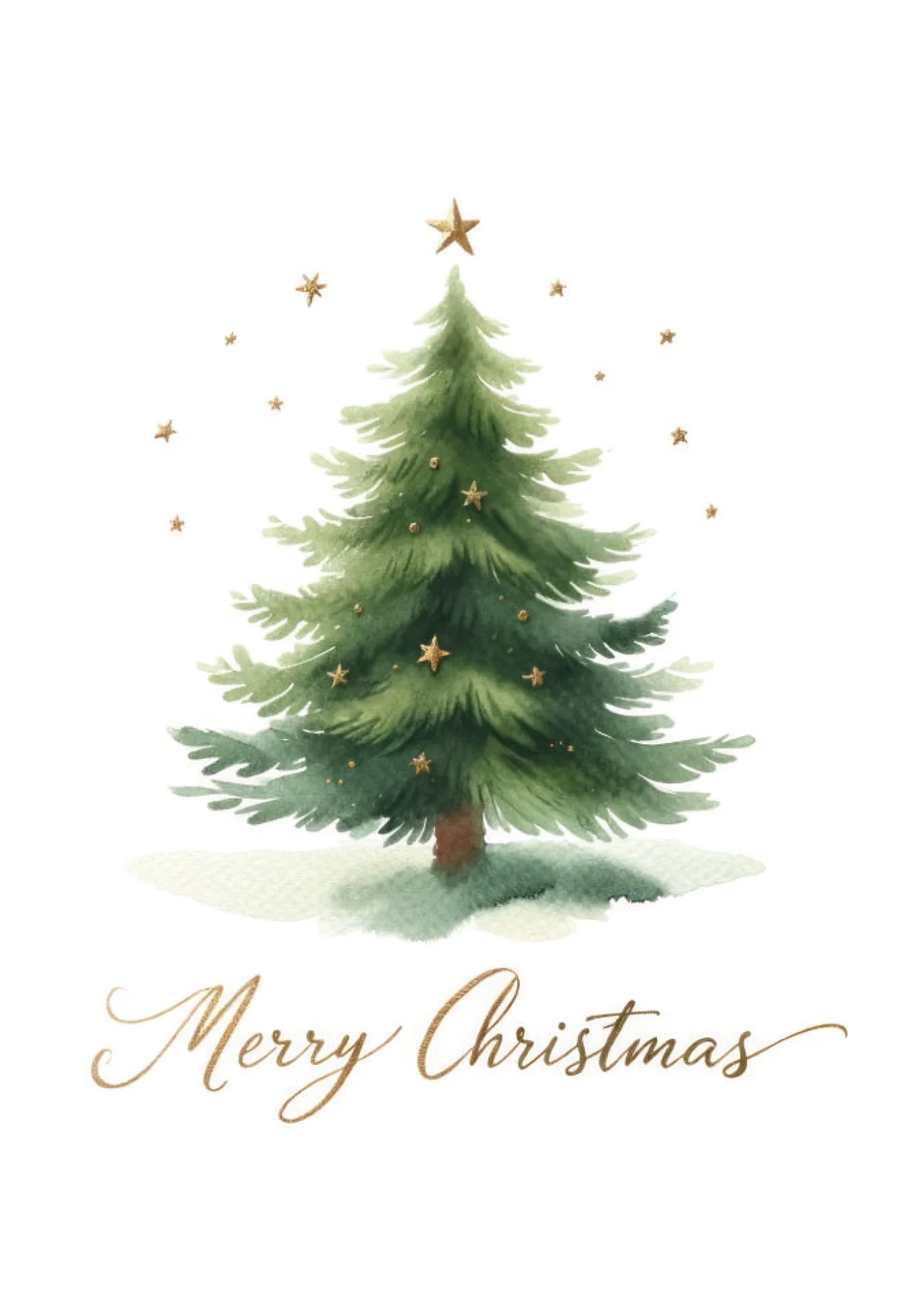 Merry Christmas - Christmas Tree Stars PDF - Image 2