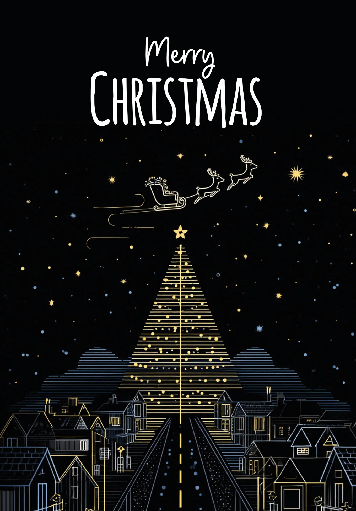 Merry Christmas - City Christmas tree - Image 2