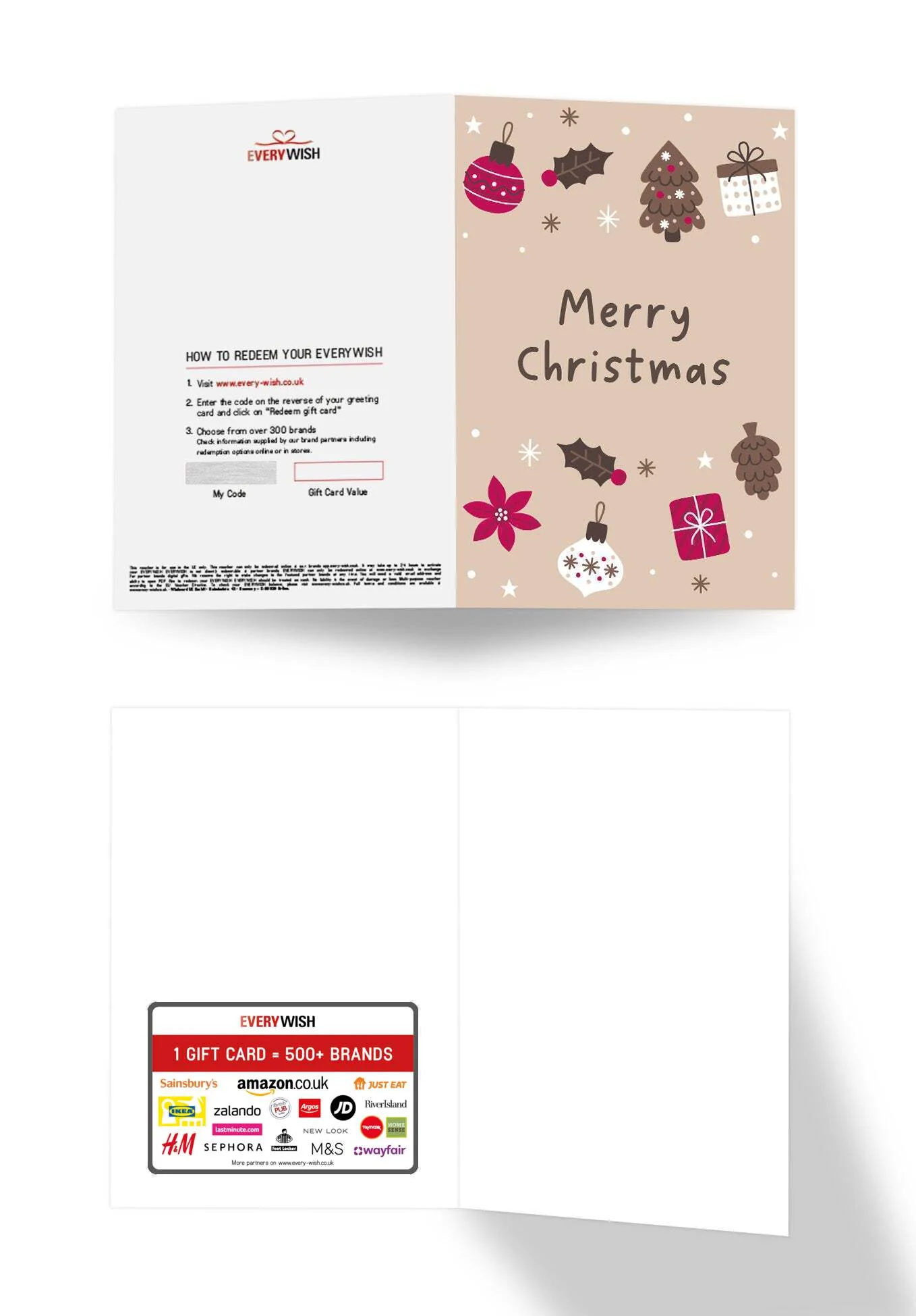 Merry Christmas - Ornaments Beige PDF - Image 3