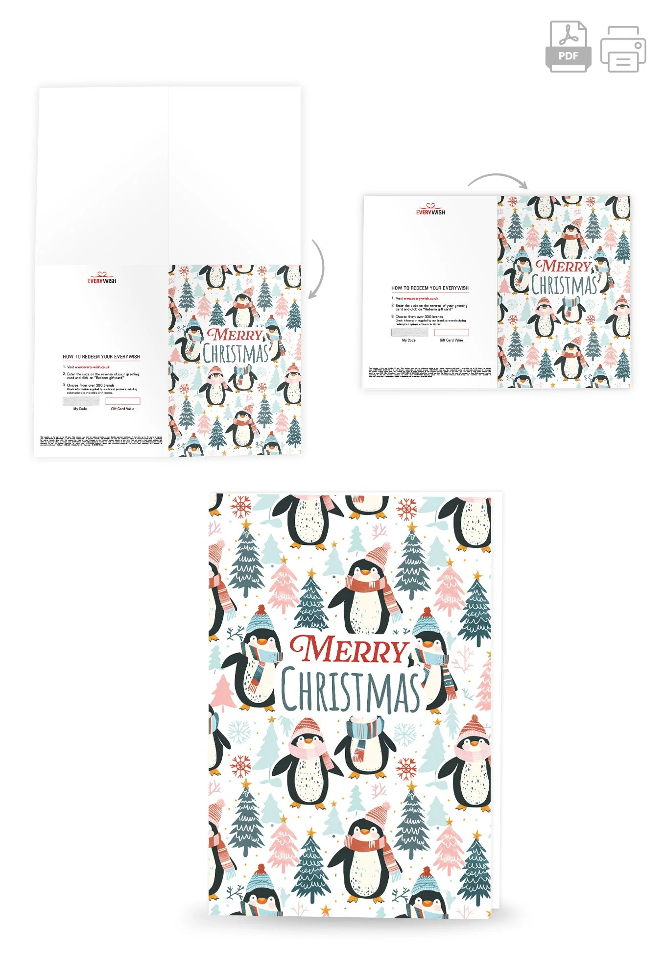 Merry Christmas - Penguins Trees PDF - Image 4
