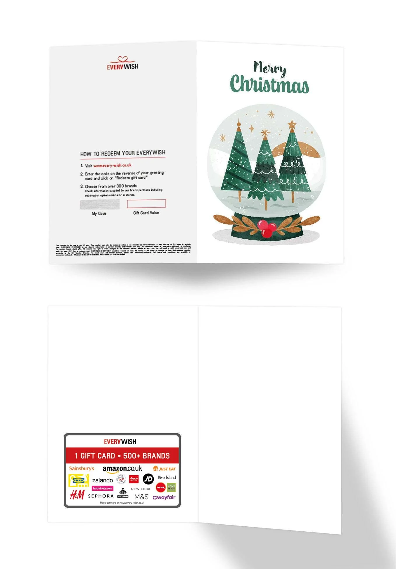 Merry Christmas - Snow Globe Trees - Image 3