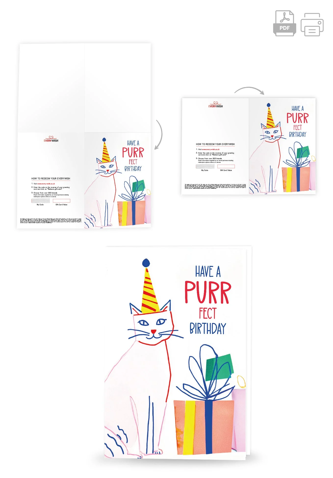 Purrfect Birthday - Cat White PDF - Image 4