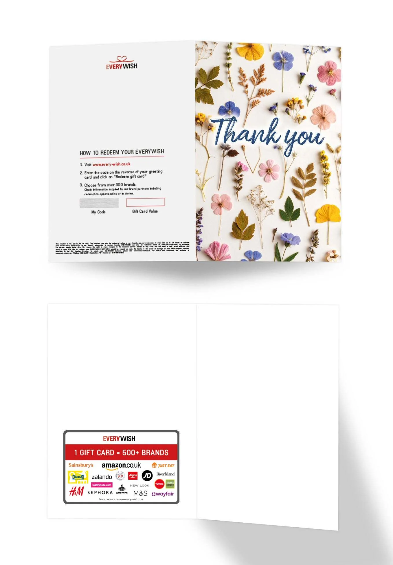 Thank you - Colourful dried flowers PDF - Image 3