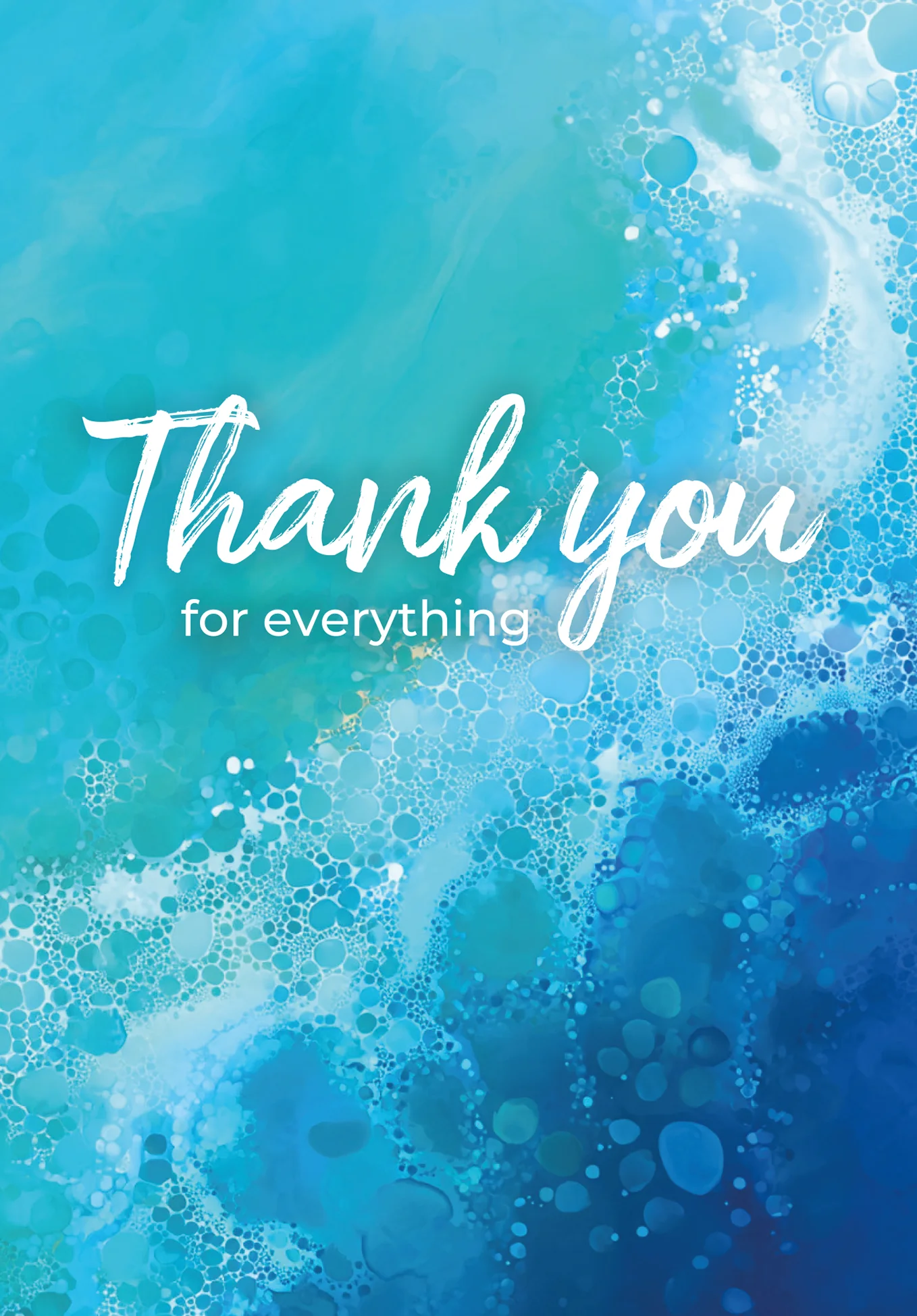 Thank you everything - Blue waves - Image 2