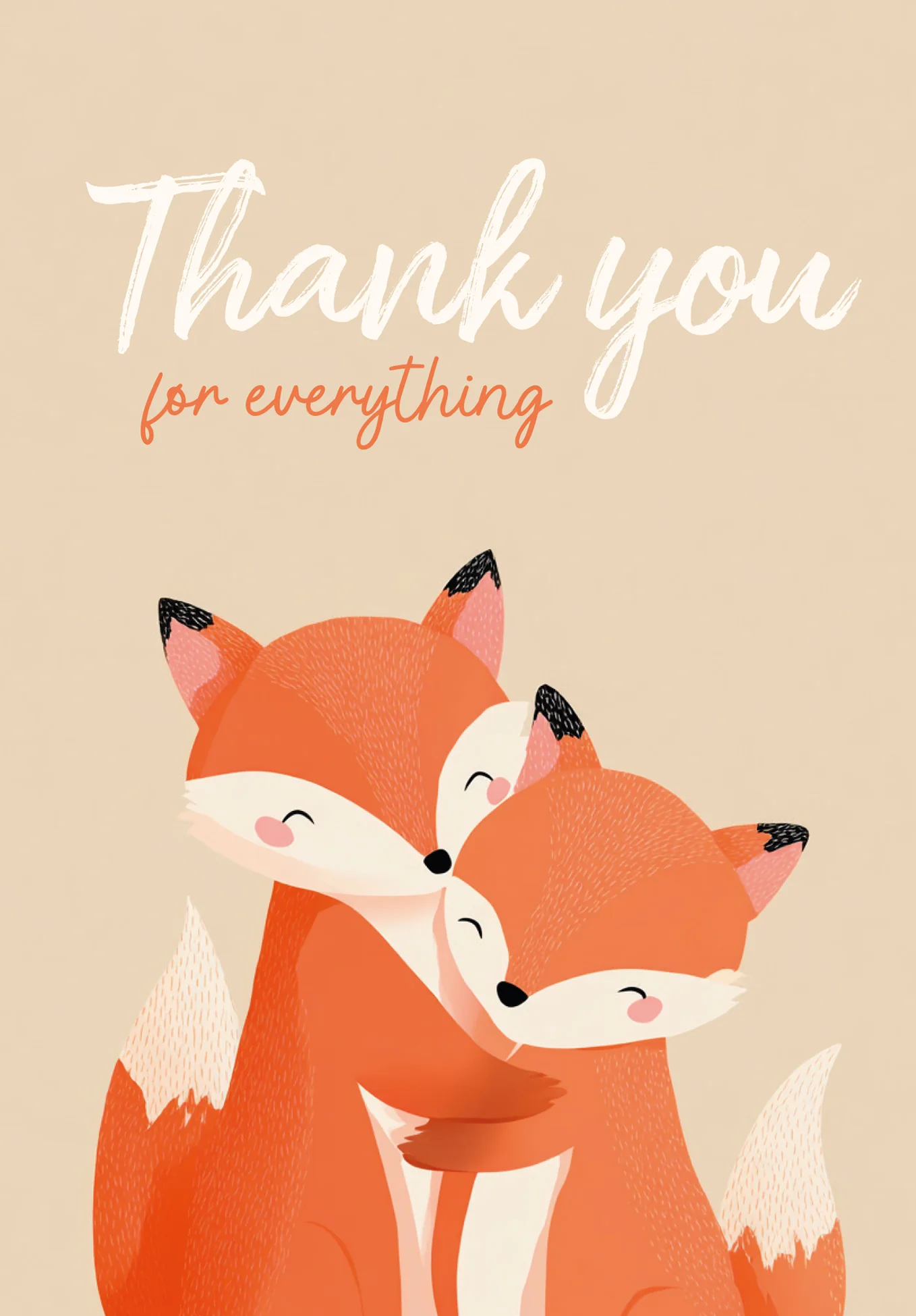 Thank you everything - Foxes - Image 2