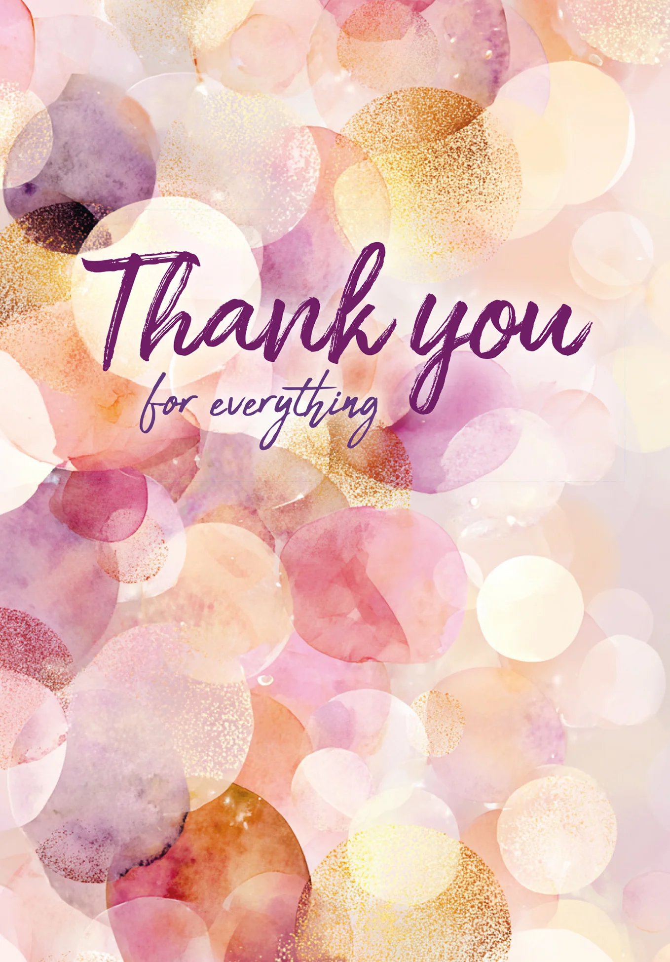 Thank you everything - Purple gold - Image 2