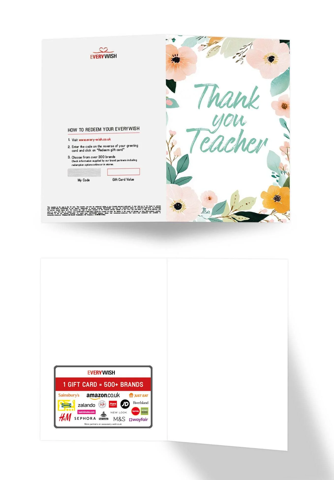 Thank you Teacher - Flower Wreath PDF - Image 3