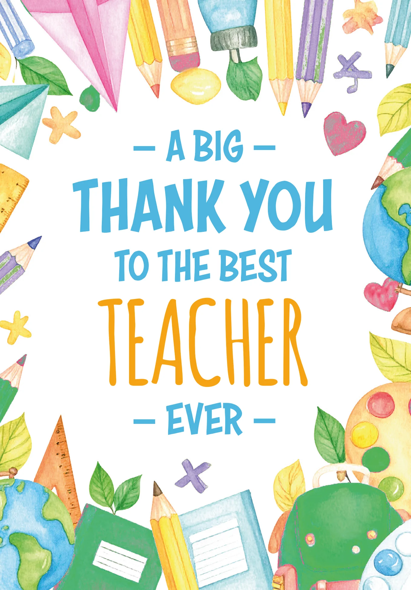 Thank you Teacher - School Supplies - Image 2