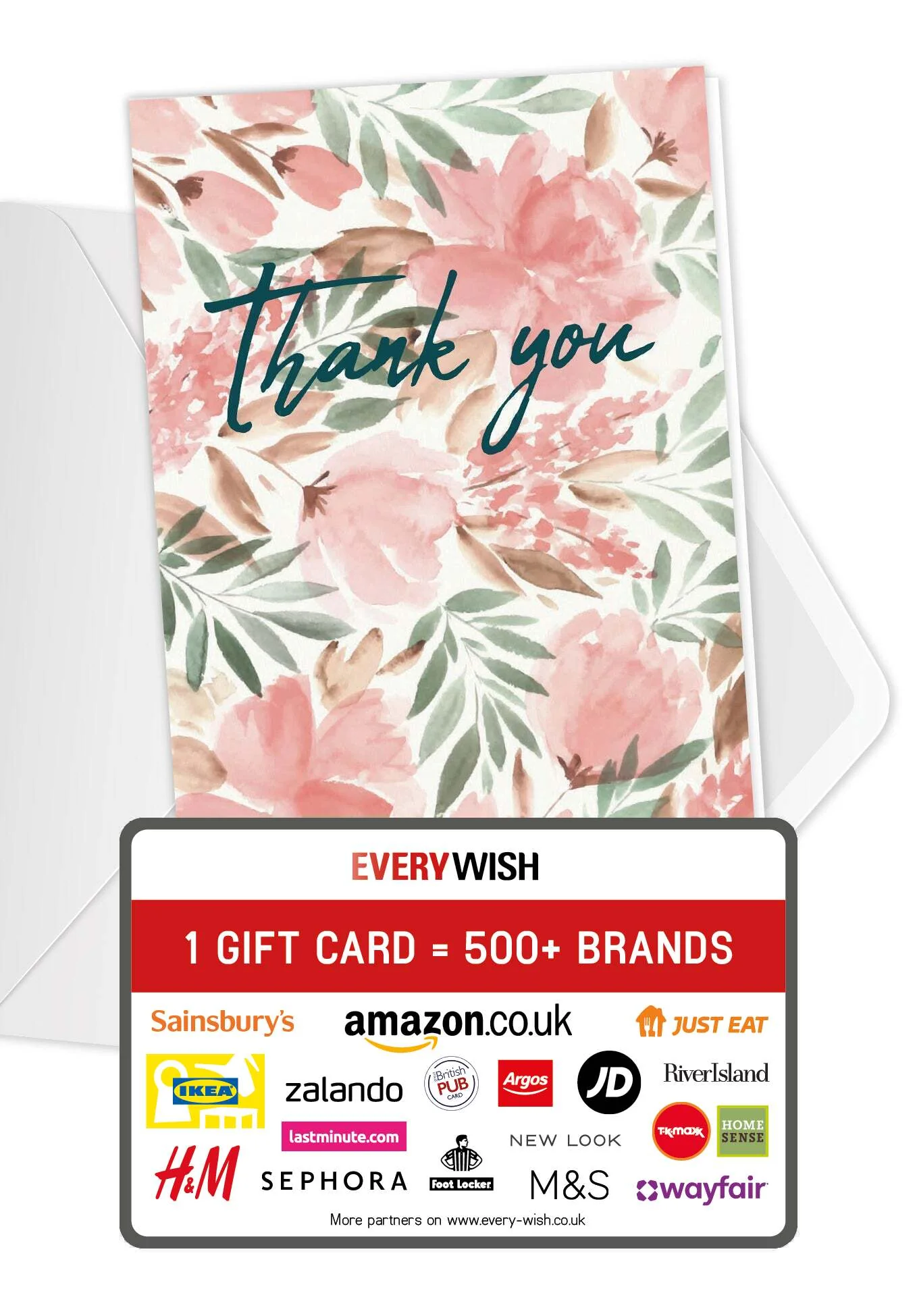 Thank you - Watercolour Flower PDF