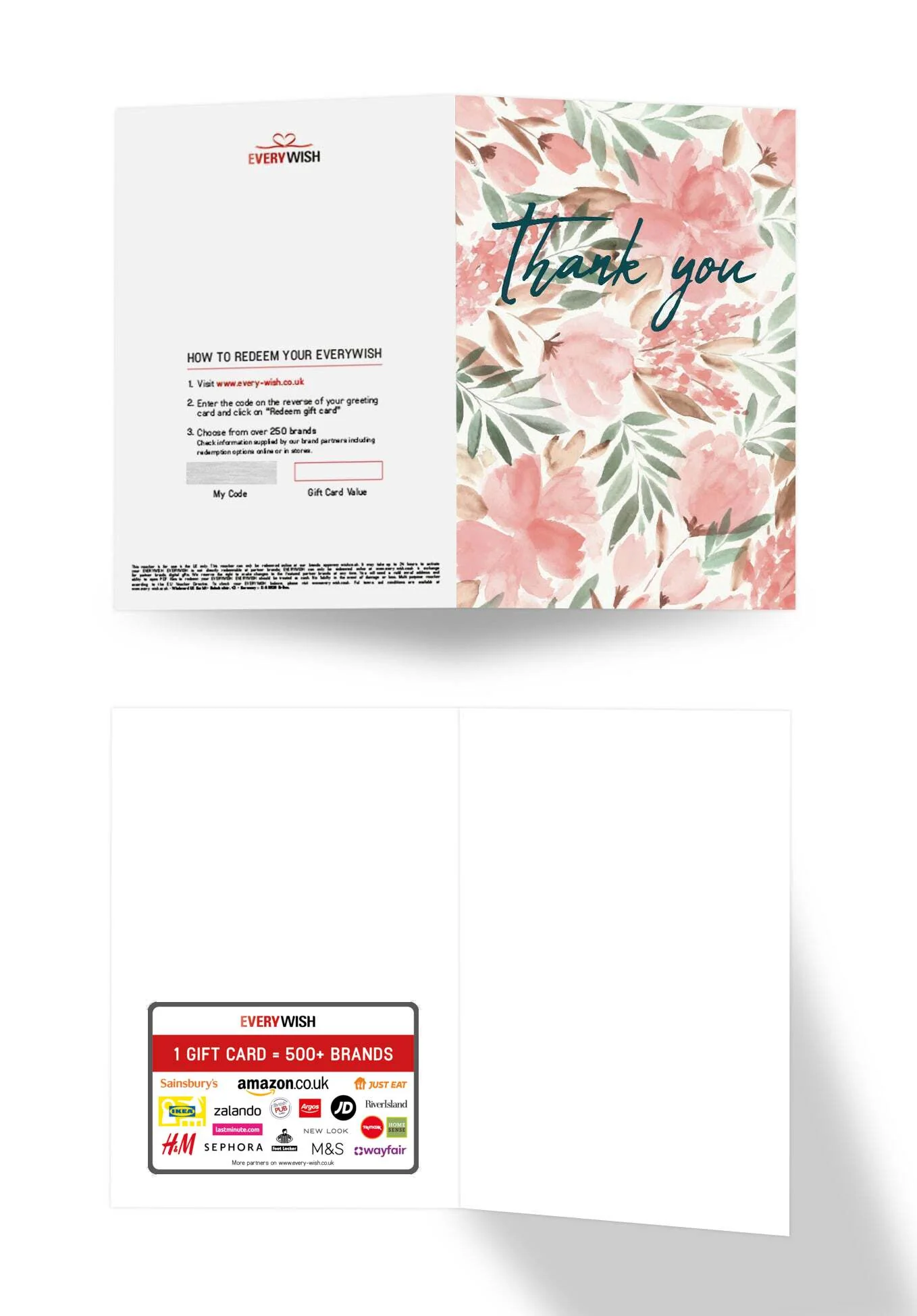 Thank you - Watercolour Flower PDF - Image 3