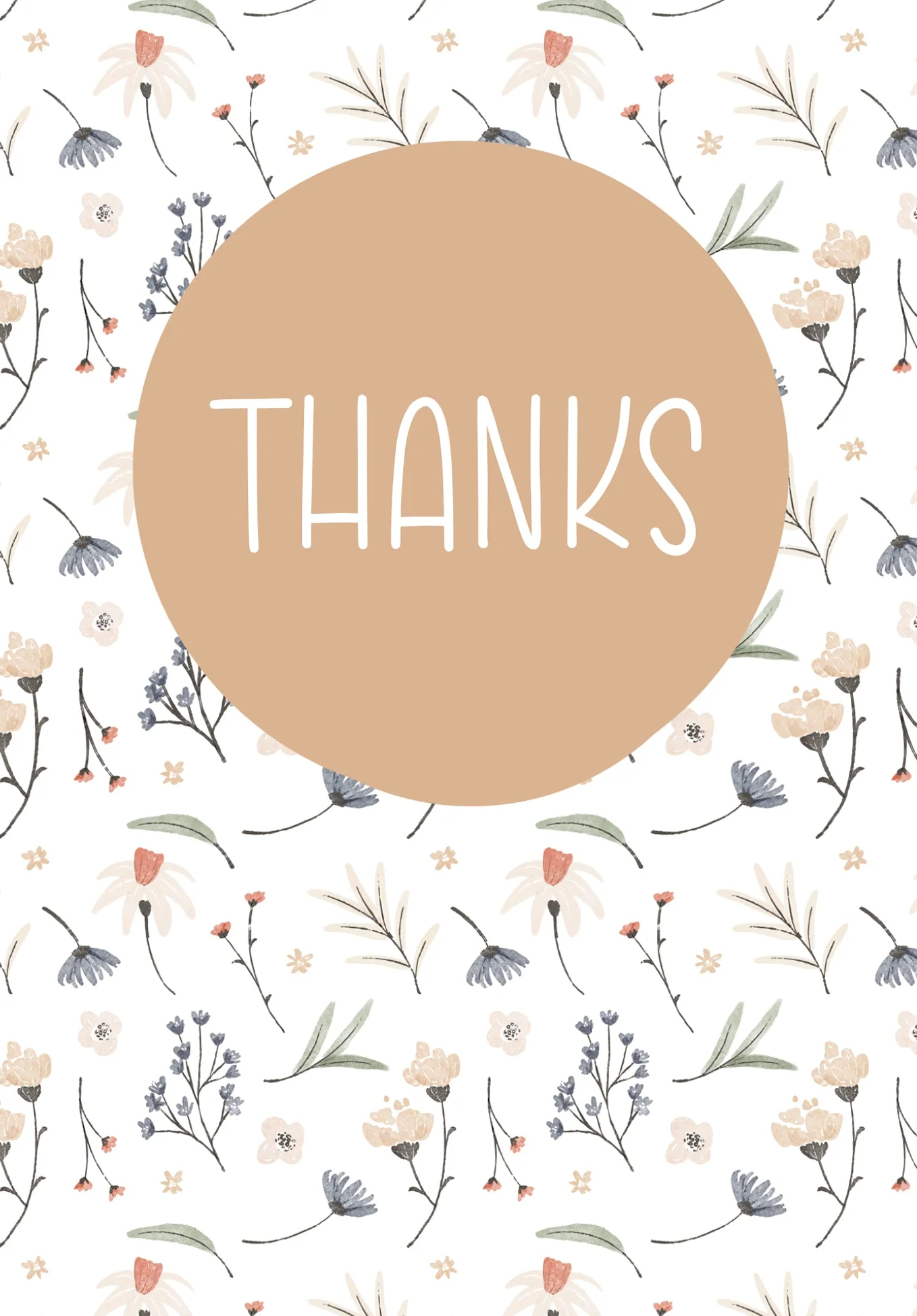 Thanks - Flowers White PDF - Image 2
