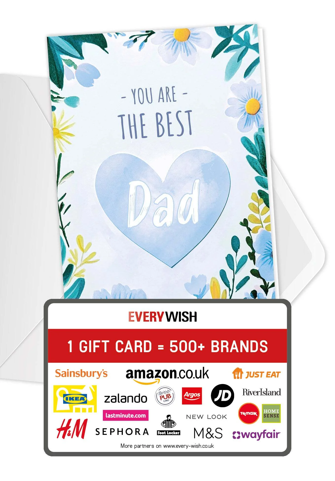 The Best Dad - Heart Flower PDF